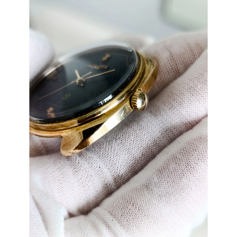 Vintage Raketa USSR Watch Model 2609.НА Gold Plated 19 Jewels Vintage Raketa USSR Watch Model 2609.НА Gold Plated 19 Jewels