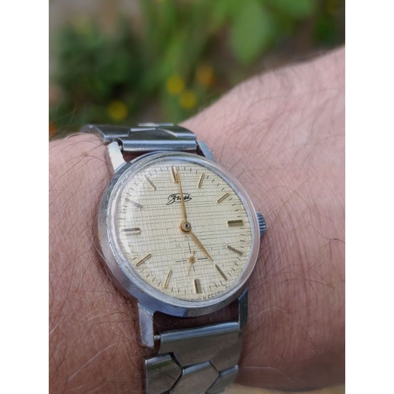Vintage ZIM Watch by Maslennikov Factory with Rare Dial Vintage ZIM Watch by Maslennikov Factory with Rare Dial