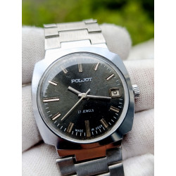 Soviet Watch Poljot 2614.2H Rare Mechanical Wristwatch First Moscow Watch Factory Made in USSR 1980s Soviet Watch Poljot 2614.2H Rare Mechanical Wristwatch First Moscow Watch Factory Made in USSR 1980s