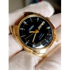 Slava 2427 Automatic USSR Watch | Day-Date 27 Jewels, Serviced August 2025