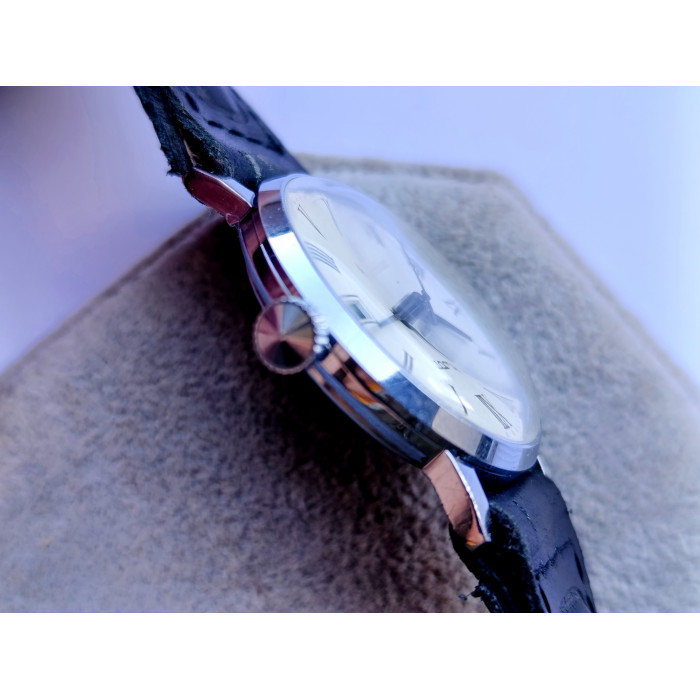 Soviet Watch Poljot 2614.2H Model 4321355 Manual Winding 17 Jewels First Moscow Watch Factory Made in USSR 1980s