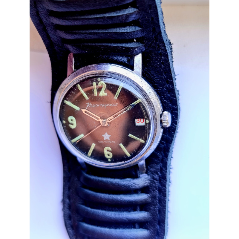 Vostok Komandirskie Early Model 2214 – Rare Soviet Military Watch Vostok Komandirskie Early Model 2214 – Rare Soviet Military Watch
