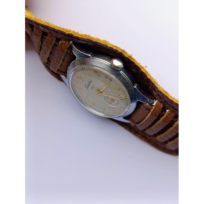 Soviet Watch Pobeda 2603 16 Jewels Leningrad Electric Clocks (ECHL) Made in USSR 1950s