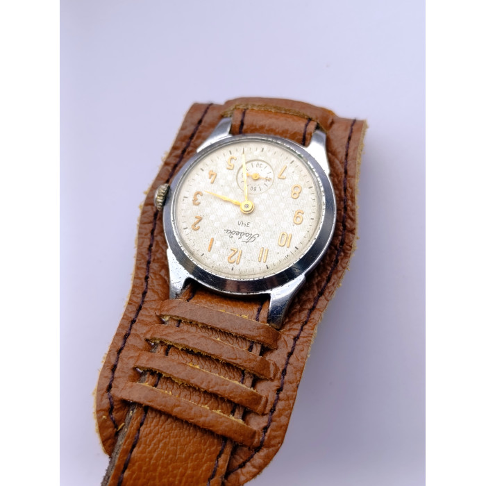 Soviet Watch Pobeda 2603 16 Jewels Leningrad Electric Clocks (ECHL) Made in USSR 1950s