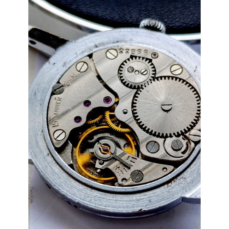 ZIM 2602 Soviet Watch 15 Jewels Maslennikov Watch Factory Made in USSR 1970s ZIM 2602 Soviet Watch 15 Jewels Maslennikov Watch Factory Made in USSR 1970s