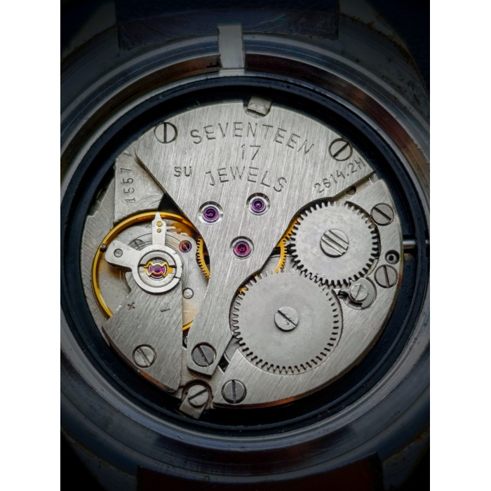 Poljot 2614.2Н Moscow 1980 Summer Olympics Soviet Vintage Watch in Chrome Case