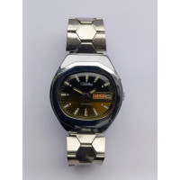 Rare Slava 2428 USSR Mechanical Watch – All Original, Faceted Chrome Case, 26 Jewels