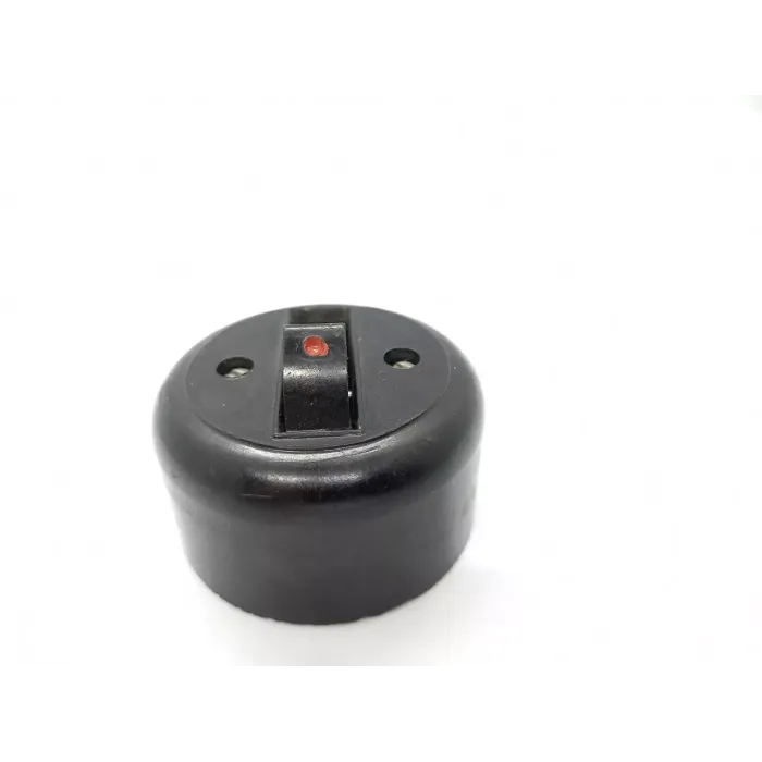Vintage Electrical Switch from the Soviet Union 1960s Wall Mounted Switch