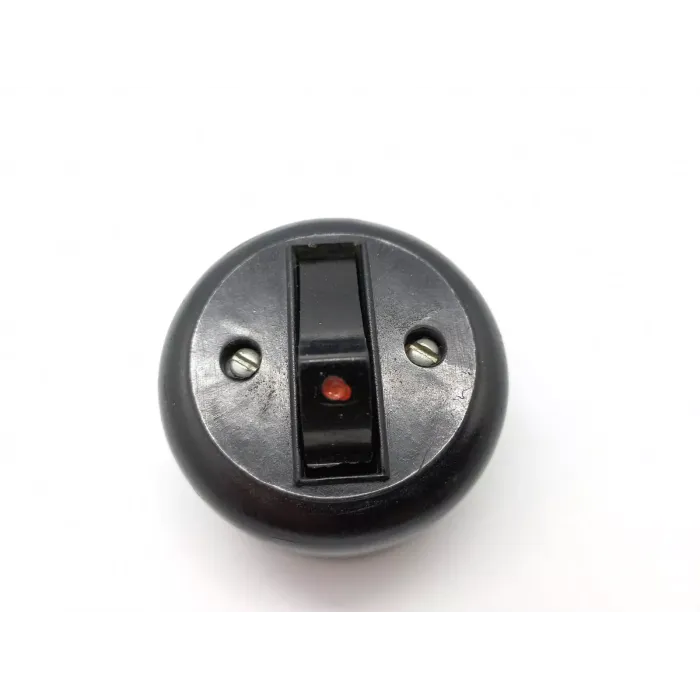 Vintage Electrical Switch from the Soviet Union 1960s Wall Mounted Switch