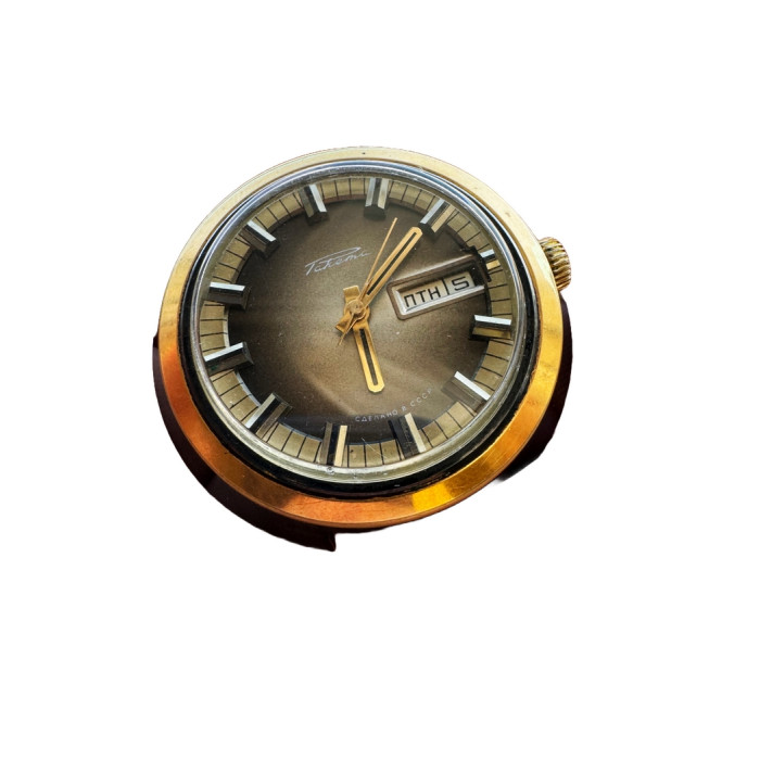 Watch Raketa Puck, Cheburashka Original Soviet Watch 80s