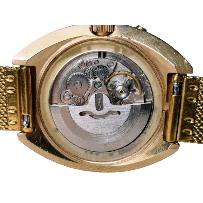 Slava Asymmetry Original Soviet Wristwatch Cal. 2427 Very Rare Soviet Watch Slava Asymmetry Original Soviet Wristwatch Cal. 2427 Very Rare Soviet Watch