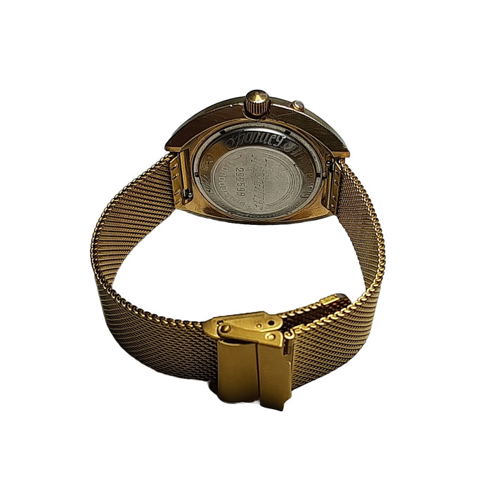 Slava Asymmetry Original Soviet Wristwatch Cal. 2427 Very Rare Soviet Watch