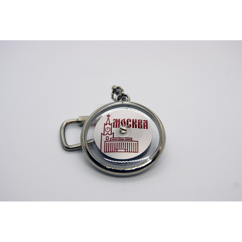 SOVIET SOUVENIR keychain thermometer MOSCOW SOVIET SOUVENIR keychain thermometer MOSCOW