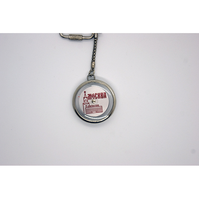 SOVIET SOUVENIR keychain thermometer MOSCOW SOVIET SOUVENIR keychain thermometer MOSCOW