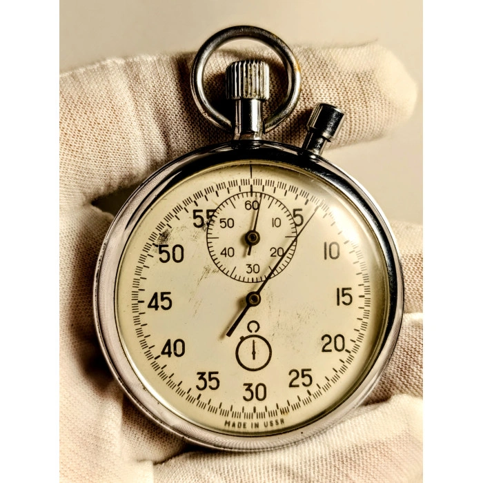 Vintage Soviet Agat Two-Button Mechanical Stopwatch – Original USSR ...