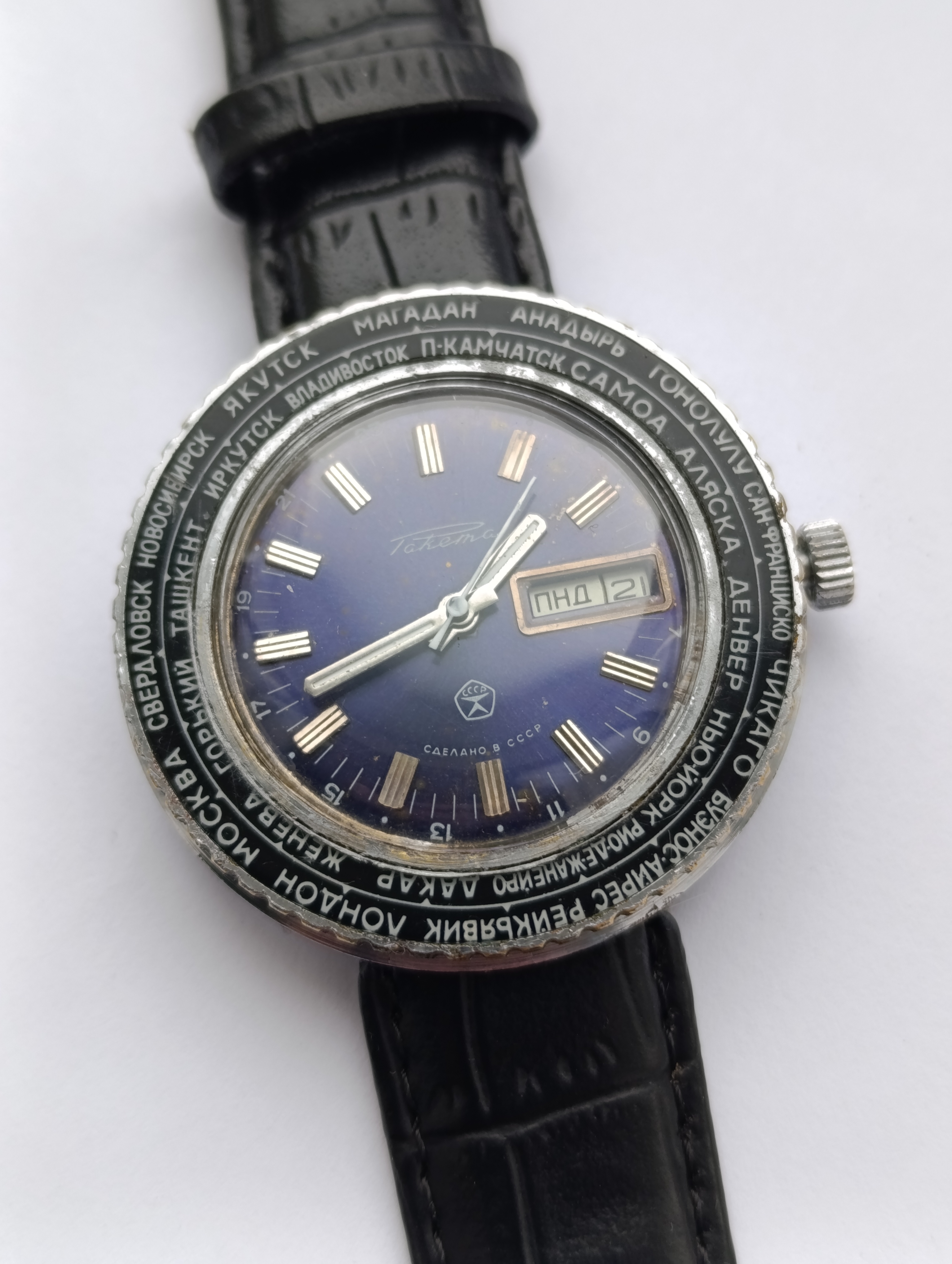 Raketa 2628.H Restoration: Soviet Full Calendar Watch with
