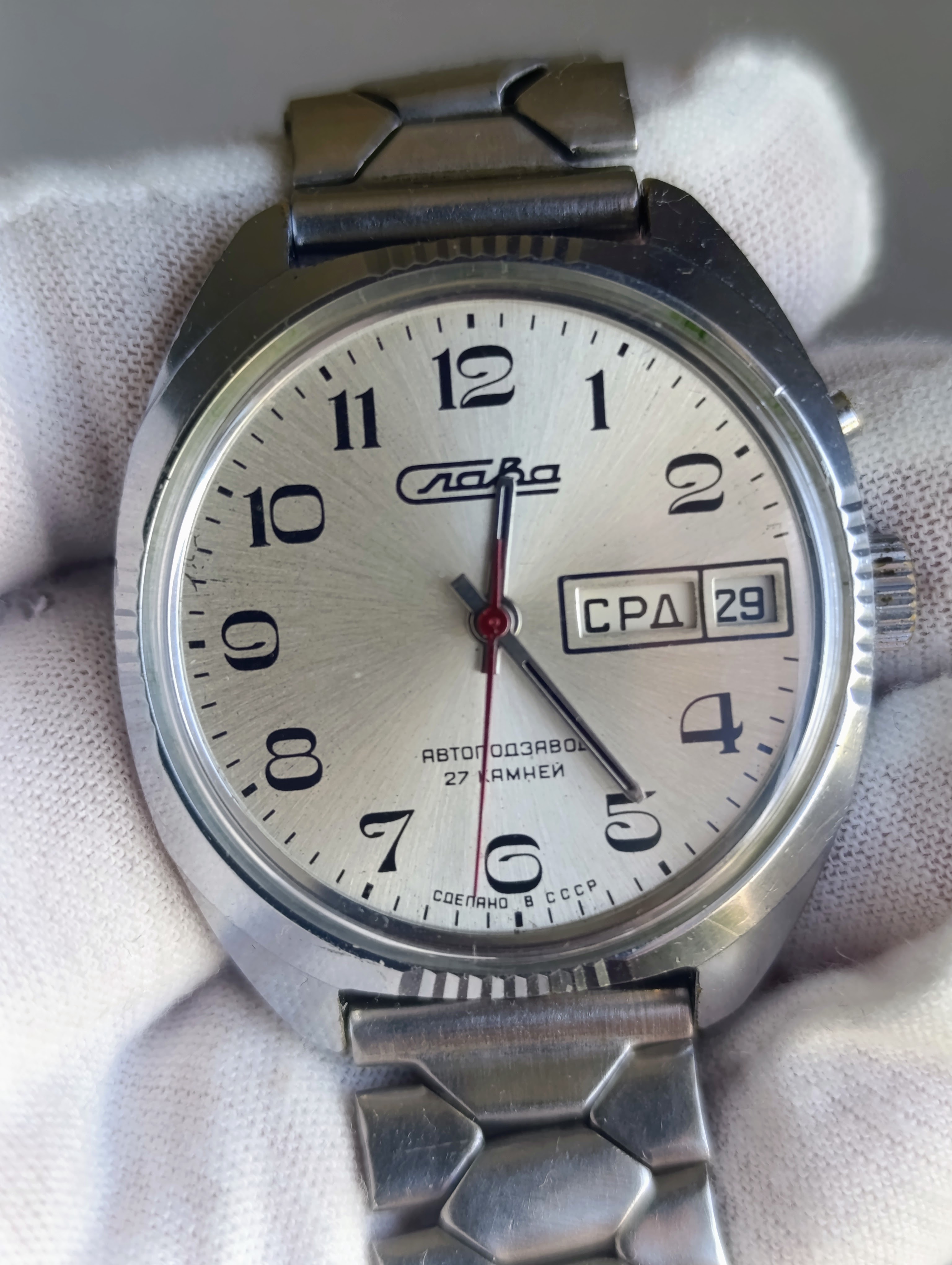 SLAVA 2427 automatic 27jewels 古い腕時計 自動巻き | ACADEMY 